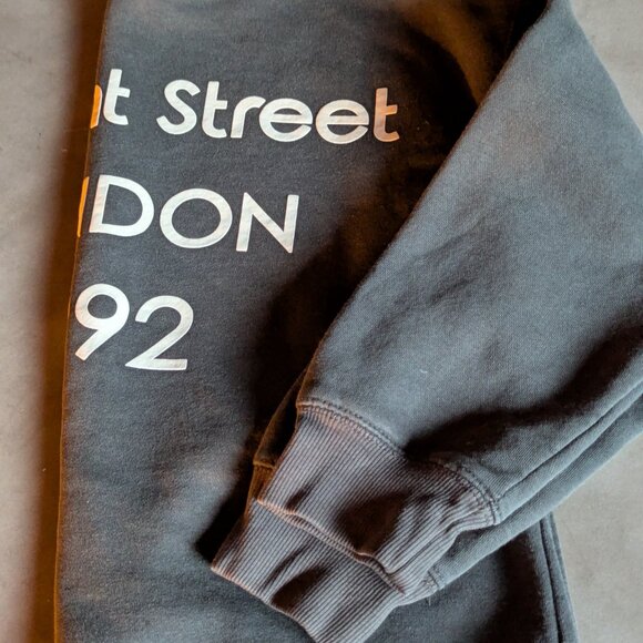 Zara  TEXT PRINT SWEATSHIRT Anthracite grey | 11-12 years - Picture 11 of 15